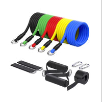 Resistance Band Set for Home Gym Full Body Workout, Strength Training Exercise Bands for Men and Women