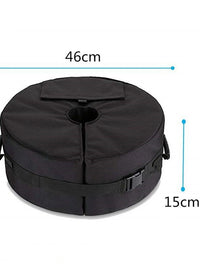 Outdoor Round Umbrella Base Weight Bag for Canopy and Display Tents