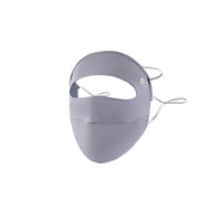 UV Protection Full Face Mask for Summer Outdoor Activities, Breathable Ice Silk Sunscreen Balaclava