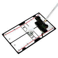 Golf Putting Alignment Mirror for Indoor/Outdoor Practice