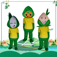 Zongzi Mascot Costume for Dragon Boat Festival Adult Walking Inflatable Outfit