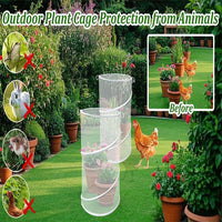 Foldable Garden Plant Protective Cover Netting Anti-Bird Insect Cage with Ground Stakes
