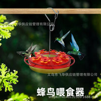 Hummingbird Feeder Round Hanging Outdoor Bird Feeder