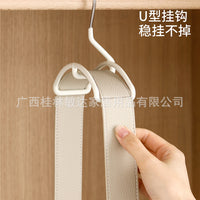 Multi-functional Closet Handbag Hanger Hook for Hats, Ties, and Bags - Stackable Design