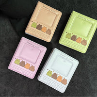 Mini 3-inch Photo Album for Instax Photos & Cards, Stacked Cat Design