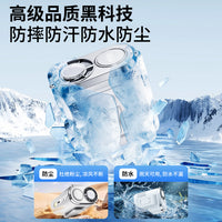Portable USB Rechargeable Waist Clip Fan with Adjustable Speed and Long-Lasting Battery