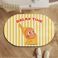 Cute Star Cartoon Diatomaceous Earth Bath Mat Absorbent Non-Slip Bathroom Toilet Room Door Floor Mat