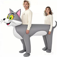 Halloween Inflatable Animal Costume for Adults - Funny Dog and Chicken Designs