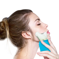 Portable Silicone Ice Roller for Face and Eye Massage, Cooling Skin Care Tool