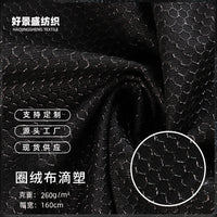 Non-Slip Silicone Dotted Honeycomb Fabric for Sofa Car Seat Cushions and Gloves