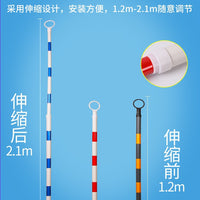 Kids Balance Bike Race Track Obstacle Course Cones and Poles Set