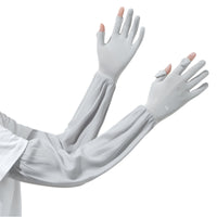 UV Protection Cooling Arm Sleeves for Women - Breathable Sun Protection Gloves