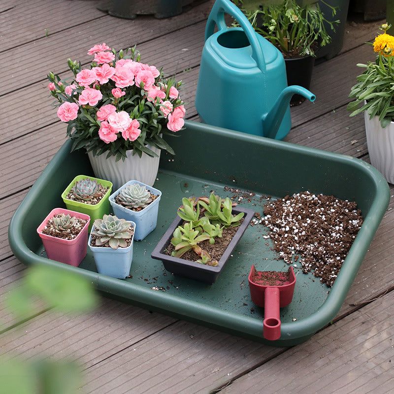 Gardening Potting Mat with Shovel, Waterproof Transplanting Pad for Succulents and Plants