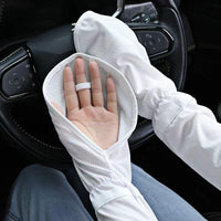 UV Protection Arm Sleeves for Cycling and Driving - Breathable UPF Sun Protection