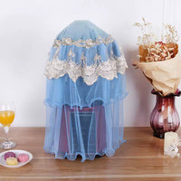 Embroidered Lace Dust Cover for Blenders, Juicers, and Small Appliances