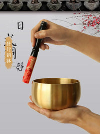 Taiwan Brass Singing Bowl for Meditation and Yoga