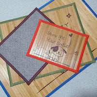 Pet Cooling Bamboo Mat for Dogs and Cats - Summer Heat Relief Pad