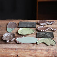 Ceramic Plant Pot Saucer Drip Tray for Indoor Outdoor Plants - Decorative Base for Planters