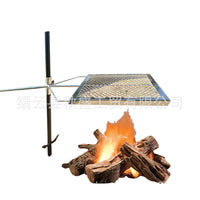 Portable Detachable Outdoor Camping Grill and Fire Pit