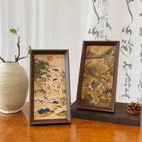 New Chinese Style Landscape Painting Photo Frame Desktop Ornament Modern Minimalist Hanging Picture