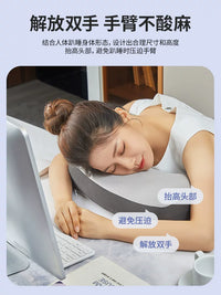 Portable Neck Support Pillow for Office, Travel, and Napping - Adult & Student Use