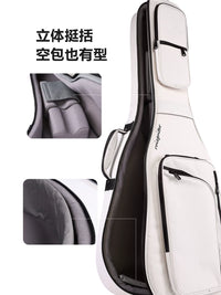 Ruiz 40/41-inch Acoustic/Electric Guitar Gig Bag, Thickened Waterproof Dual-Shoulder Backpack