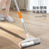 Extendable Lint Roller with Tear-Off Sheets for Pet Hair and Dust Removal