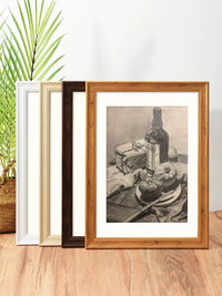 Wooden Picture Frame for Wall Mounting, A3 A4 4K 8K Art Display, Sketch Oil Painting Mounting Frame