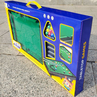 Miniature Billiard Table Set for Kids, Educational Two-Player Game, Parent-Child Interactive Toy