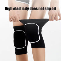 Thickened Sponge Knee Pads for Dance, Yoga, and Volleyball - Anti-Collision Protective Gear