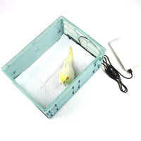 Pet Heating Pad for Birds Incubator Brooder Constant Temperature Warm Box for Chicks Parrot Hatching