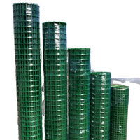 PVC Coated Welded Wire Mesh Fence for Garden, Farm, and Pond Enclosures