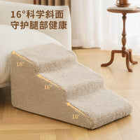Pet Dog Stairs Ramp for Small Dogs and Cats, Non-Slip Steps for Elderly Pets, Bedside Ladder for Easy Access