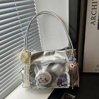 Fashion Anime Ita Bag Small Capacity Everyday Student Casual Versatile JK Crossbody Shoulder Bag Transparent Doll Bag