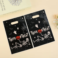 Halloween Candy Gift Bags Skull Ghost Print Pearl Film Party Favor Packaging