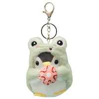 Cute Cartoon Penguin Plush Keychain Backpack Charm
