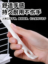 Bird Cage Cleaning Brush Pet Feces Removal Tool Multi-functional Parrot Cage Cleaner Bird Supplies