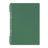 B5 Cornell Loose Leaf Notebook with Removable Pages, Thickened Grid/Lined Paper