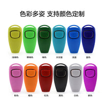 2-in-1 Pet Training Clicker Whistle for Dog Training and Behavior Correction