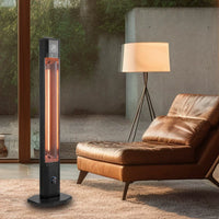 Outdoor Indoor Far Infrared Electric Heater with 9-Gear Adjustment, Waterproof and Silent