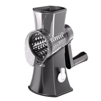 Multifunctional Rotary Vegetable Slicer and Shredder with Suction Base