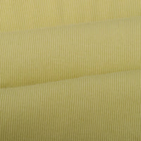 Ribbed Cotton Knit Fabric Soft Elastic Double-Sided Jersey