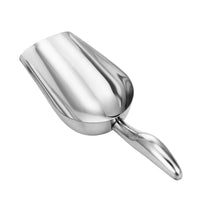 Stainless Steel Multi-Purpose Scoop for Ice, Flour, Popcorn, and Dry Goods