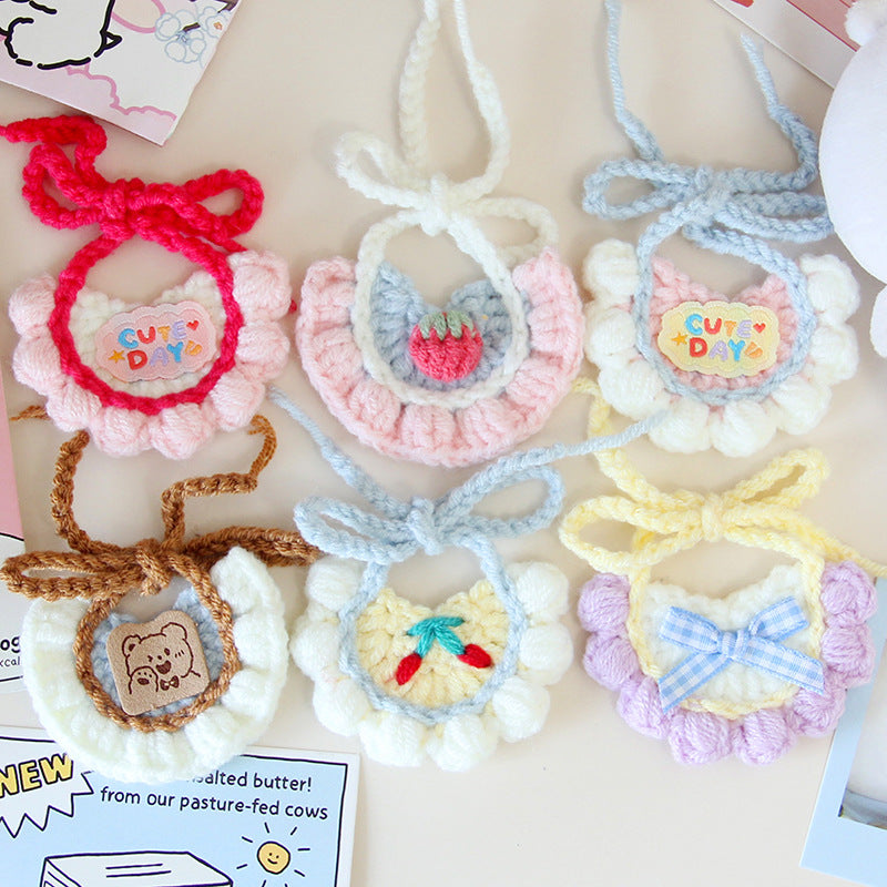 10cm/20cm Cotton Doll Clothes Set with Bib for Highland Cow Plush