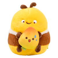 Cute Funny Bee Plush Toy Stuffed Animal Doll for Boys and Girls Birthday Gift