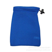 Drawstring Mesh Golf Ball Pouch Portable Polyester Storage Bag