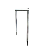 Winter Fishing Umbrella Ground Insert Stand, Metal Fishing Rod Holder Accessory
