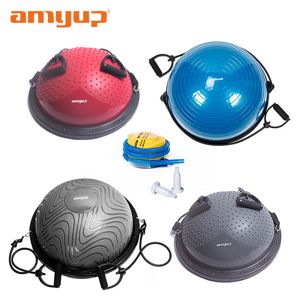 Explosion-Proof Half Balance Ball Trainer for Yoga and Pilates with Massage Points