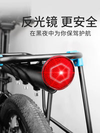 Bicycle Rear Rack with Quick Release, Passenger-Ready, for Mountain Bikes and Road Bikes, Cargo Tail Rack