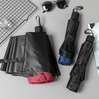 UV Protection Automatic Folding Umbrella for Rain and Sun